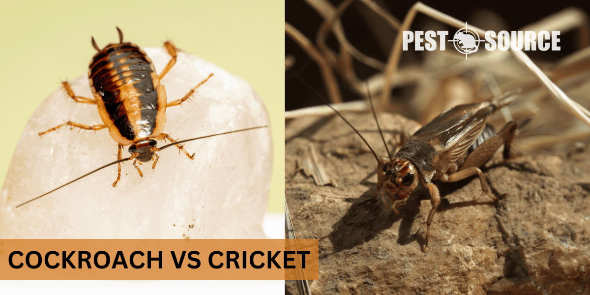 Contrasting Cricket and Cockroach