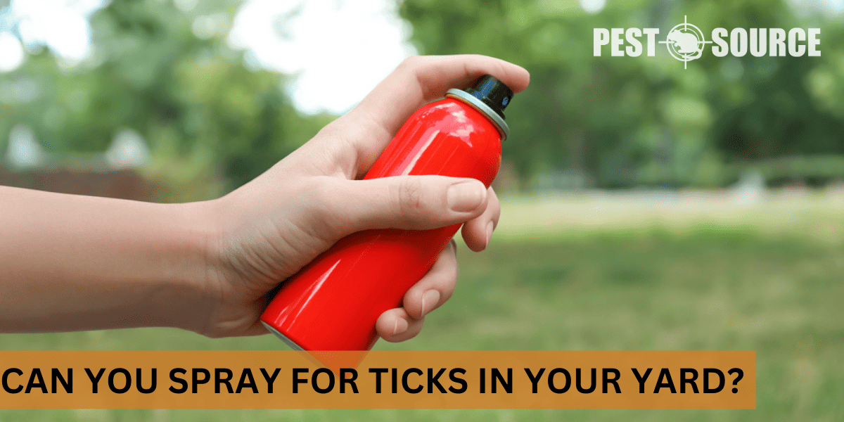 Spray used for tick control